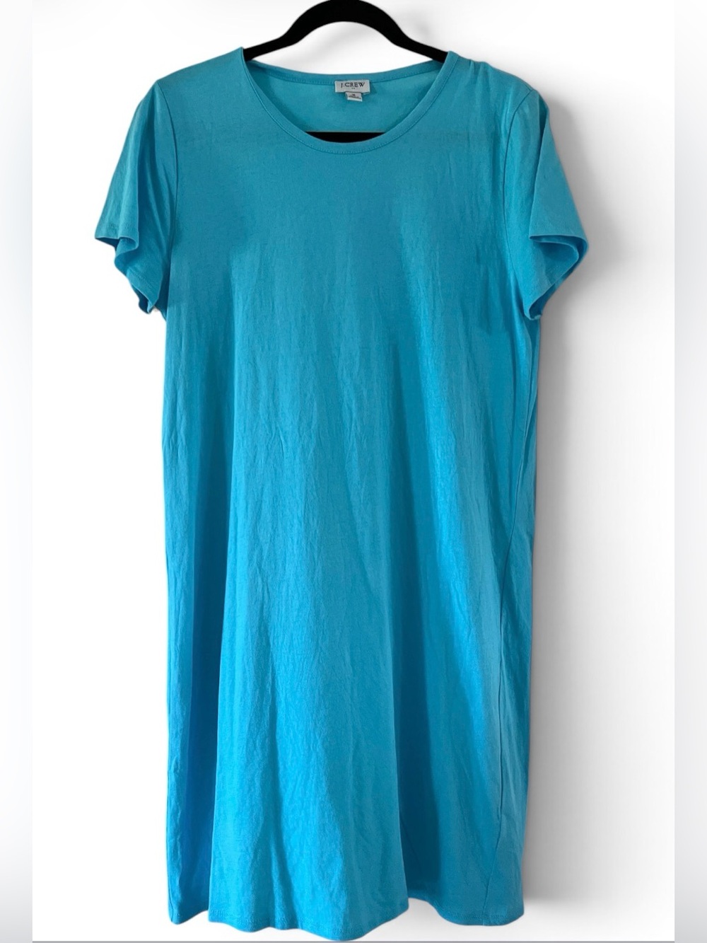 J. Crew Turquoise Crewneck Tee